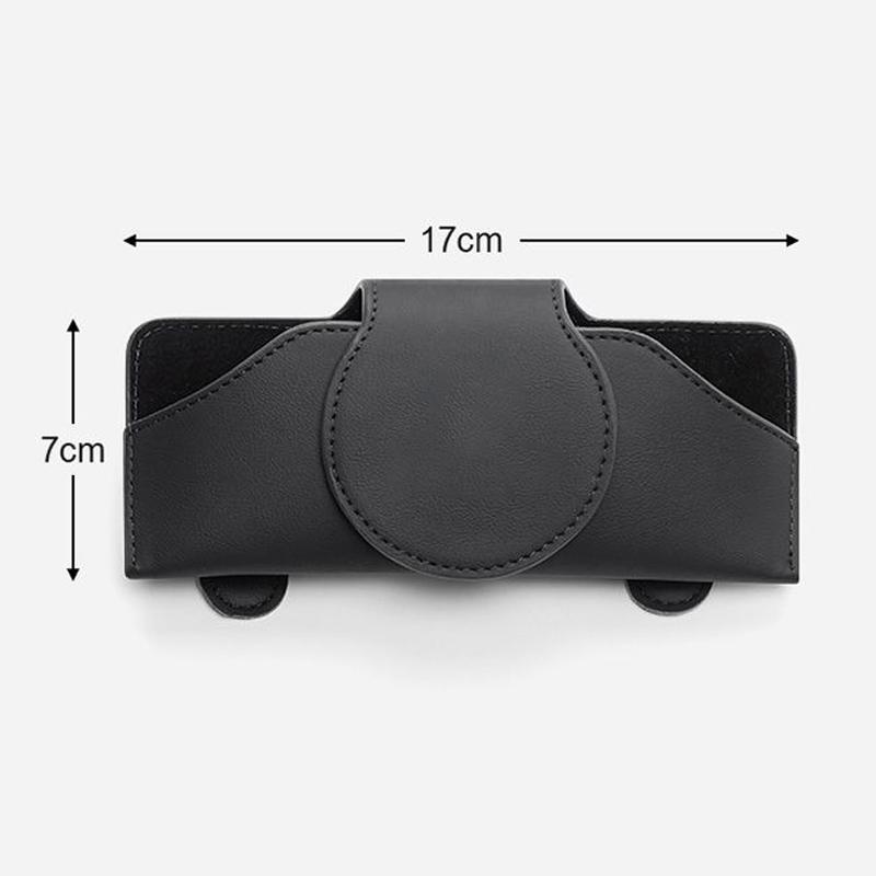 2025 New Car Eyeglass Clip Interior Decoration Sun Glasses Storage Box For Mercedes Benz AMG A C E Class W201 W210 W108 W204 W20