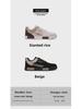 4647 Scarpe Casual da Uomo alla Moda Taglia Larga con Inserti in Camoscio - Calzature Sportive per Tutte le Stagioni
