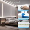 DC 5V LED Under Cabinet Light USB Powered Dimmable Control LED Strip Light 60LEDs/m Flexible Tape Smart Dimmer Under Cabinet