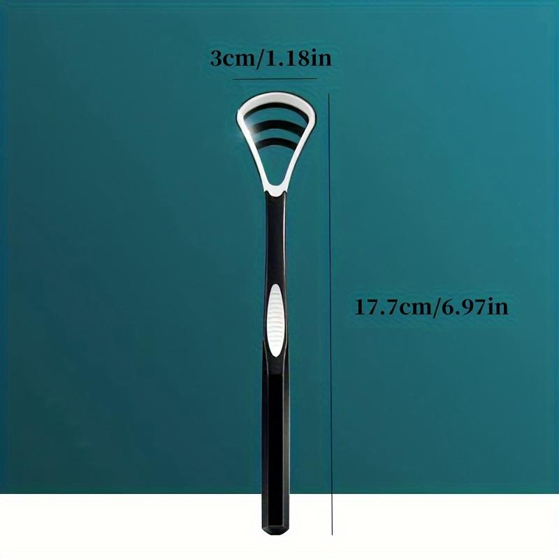 Tongue Scraper for Oral Care, Adult Tongue Coating Cleaner & Brush, Removes Bad Breath