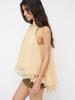 Elegant European & American Sleeveless Halter Off-Shoulder Top for Girls