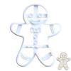 Homkilkn Christmas Cookie Cutter, Gingerbread Man Cookie Cutter, Gingerbread Man Cookie Cutter, Christmas Cookie Biscuit Mold | Christmas Gingerbread