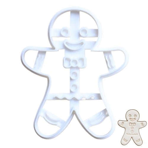 Homkilkn Christmas Cookie Cutter, Gingerbread Man Cookie Cutter, Gingerbread Man Cookie Cutter, Christmas Cookie Biscuit Mold | Christmas Gingerbread
