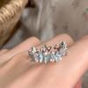 New S Small Fresh Butterfly Ring Women's Stacked Index Finger Ring Jewelry