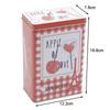 1/3/6Pcs Metal Tin Box American Style Biscuit Snack Coffee Candy Storage Box Rectangle Jewelry Cosmetic Organizer Home Decor