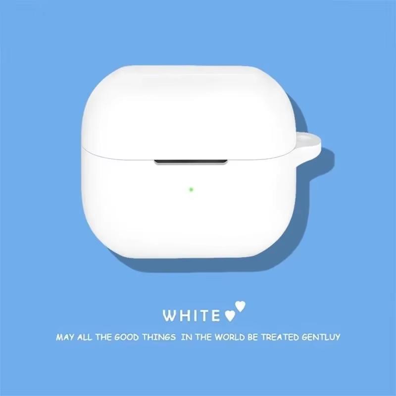 Чехол-мультяшный чехол Redmi Buds 6 Lite защитный чехол аксессуары для наушников Funda Redmi Buds 6 Lite белый