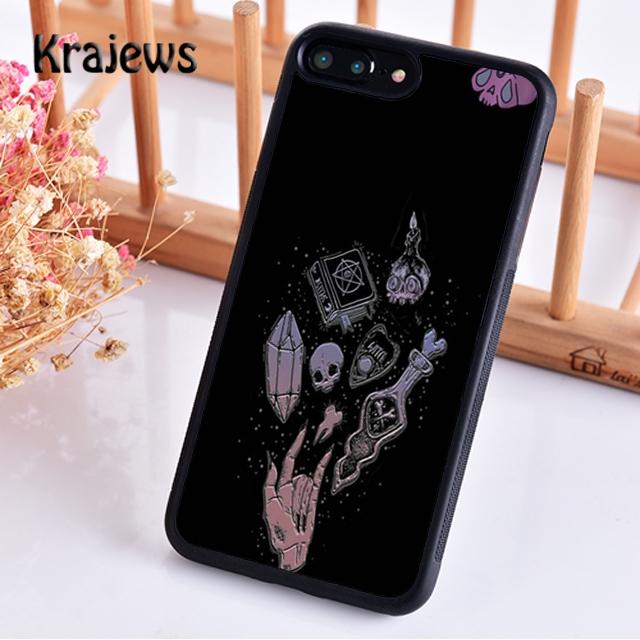 Krajews Witch Witchcraft Phone Case Cover For iPhone 17 Air 16 15 14 Plus 11 12 13 Pro Max Coque