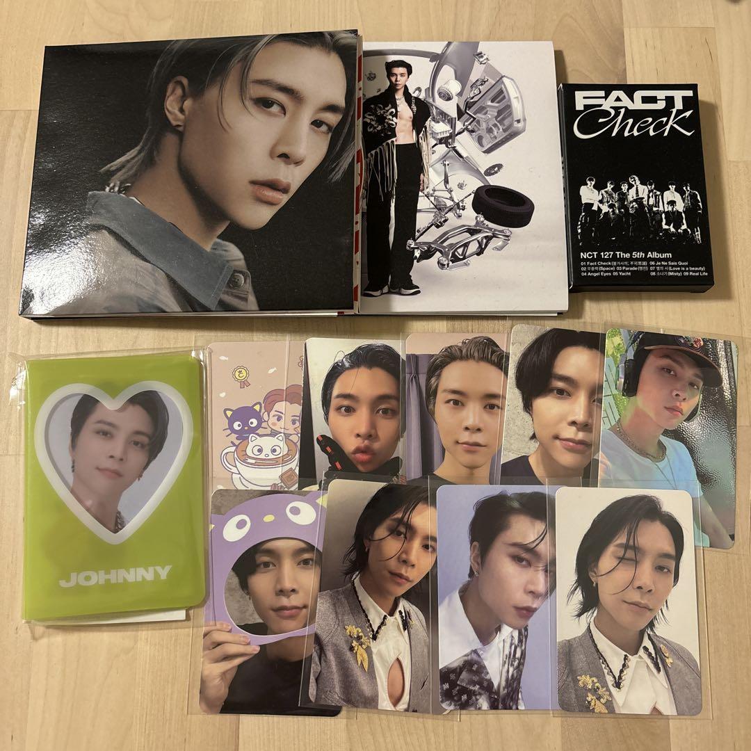 

[USED] NCT127 Johnny Yongho Trading Card Goods Set