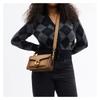 Coach Tabby 26 Classic Logo Decoration Calf Leather Shoulder Handbag Medium Women's Honey Brown