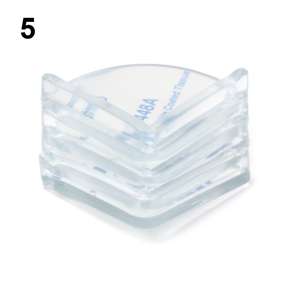 

4Pcs Children Safety Desk Silicon Corner Guards Anticollision Strip Corner Protector Edge Protection