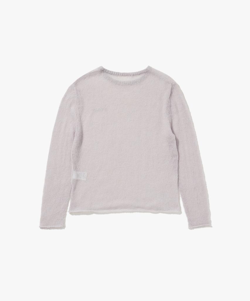 PLAC WOMEN Layered See-Through Knit Pink