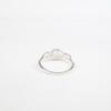 Opale Latteo Gemma Argento Sterling 925 Gioielli Unici da Donna Anello di Designer CZR-6-9
