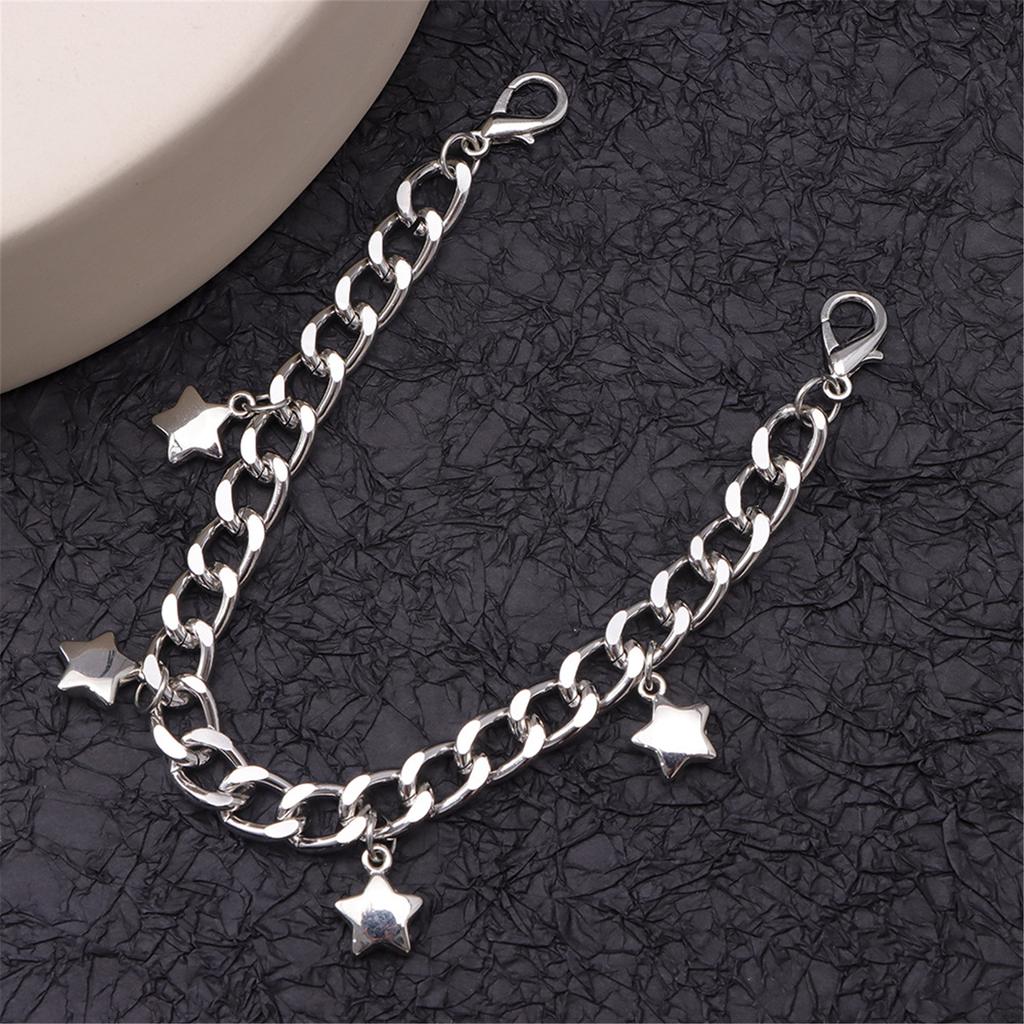 Delicate Boot Chain Punk Shoe Chain Boot Bracelet Unisex Trousers Chain Cool Aesthetic Chain for Daily Wear and Parties