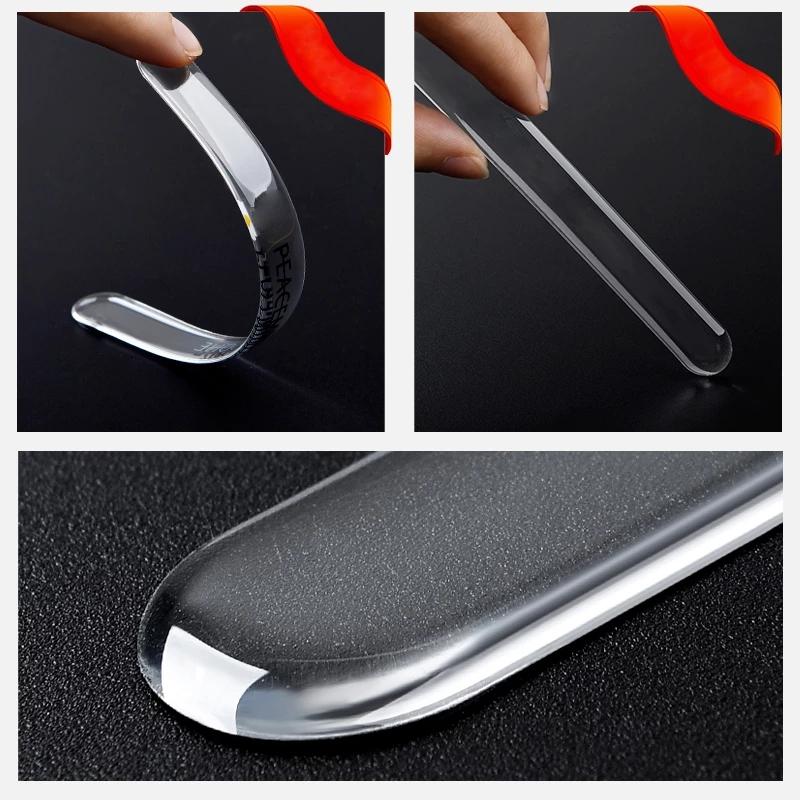 Car Door Handle Bowl Scratch Protective Invisible Transparent Stickers Silicon Rearview Mirror Anti-collision Protection Strip