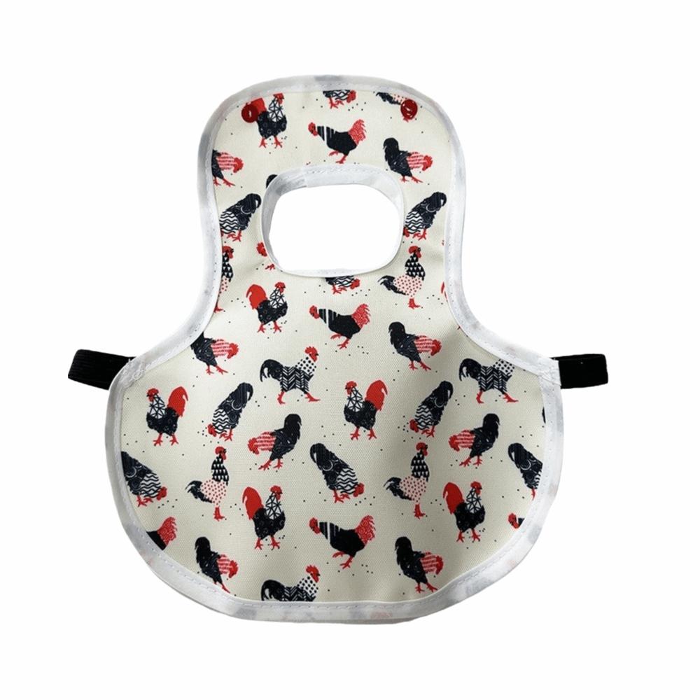 Washable Hen Apron Adjustable Chicken Harness Vest Poultry Back Protector  Chicken Coop