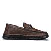 Men's Casual Shoes Crocodile Pattern Leather Men's Classic British Style Loafers Men Party Wedding Flats