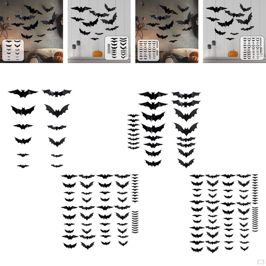 Wall Decor, Party Supplies, Halloween Decoration, DIY Scary Decorative Stickers,
