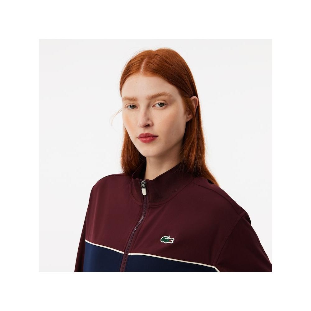Lacoste Women S Block tenniS Windbreaker Bf7356 54n Ie6 q2nBf7356 54nIe6