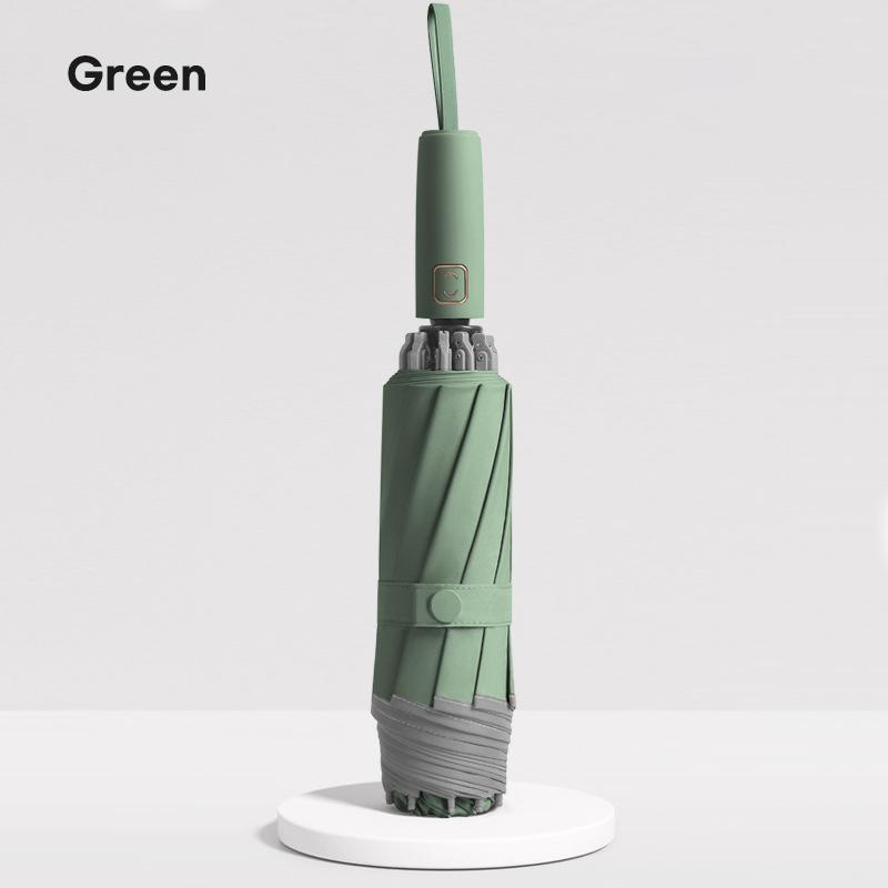 Automatic Reversible Umbrella for Women Men Big Folding Rain Umbrella Windproof Strong 10K Golf Reverse Umbrella