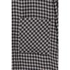 [wooyoungmi] Black Modal Check Shirt W263SH09824B