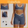 Women High Waist Yoga Shorts With Quick Dry Fabric For Fitness And Running