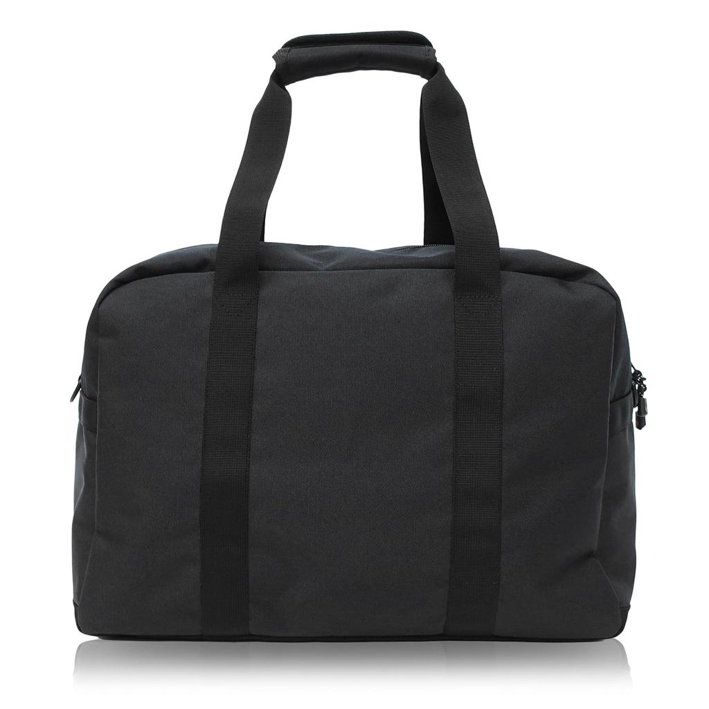 Boston Large Gym Black [Outdoor Products] Bag, 2-Way, Capacity, 40L, Travel, Bag, Luminous, Metal-Like Zipper,