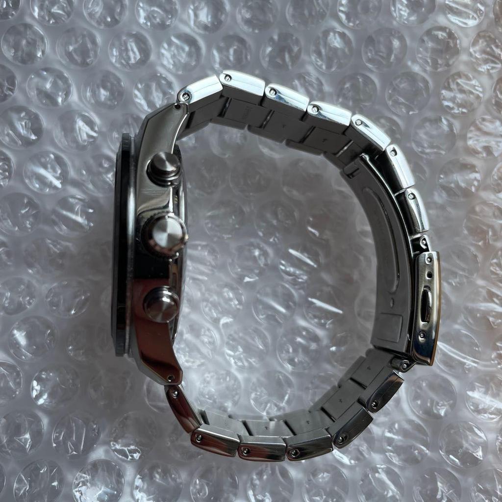 Used SEIKO Watch Men's Chronograph Solar