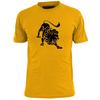 Mens Leo Star Sign Zodiac Symbol T Shirt Astrology