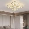 Acrylic Square Ceiling Light with Stepless Dimming for Living Room, Hotel, or Bedroom