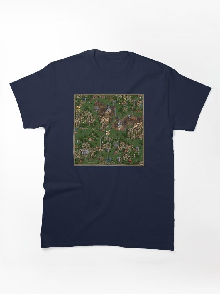 Command & Conquer Heroes Of Might And Magic III Map Classic T-Shirt