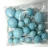 20-Piece Mixed Pack: Gold, Silver, Foam & Iridescent Christmas Cake Decoration Balls