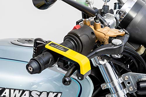 MITSUBA ViceGuard Dial Lever Lock, Throttle Lock, Motorcycle Dial Lock, Anti-Theft, Lightweight, 240g, Red, BS-004RD