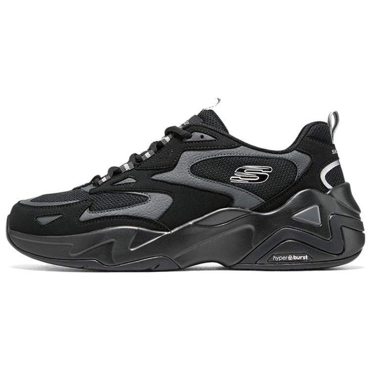 Skechers Women's Black Stamina V3 Simple Versatile Low-Top Casual Shoes Sneaker 896259-Bbk Cm