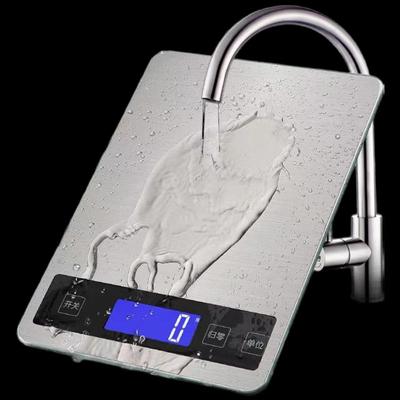 Ruhan Digitale Küchenwaage aus Edelstahl 5 kg