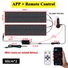 New APP Control  LED Truck Car Devil Eye Light Scrolling Pixel Panel For Board Windshield Free Custom Text 12V 24V 120/150/200cm
