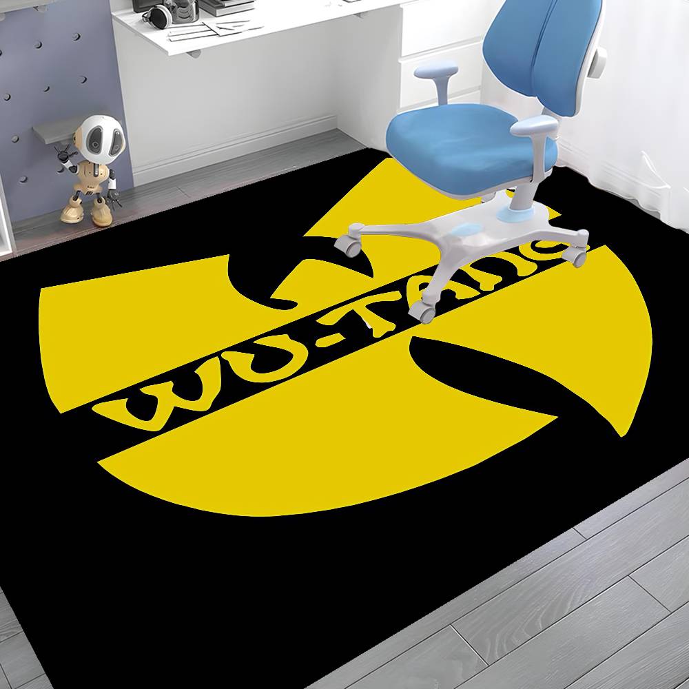 WU-T--TANG CLAN Tappetino d'ingresso per Band Tappetino d'ingresso Antiscivolo per Stanza dei Bambini Camera da Letto Balcone Tappetino d'ingresso per Soggiorno Tappeto