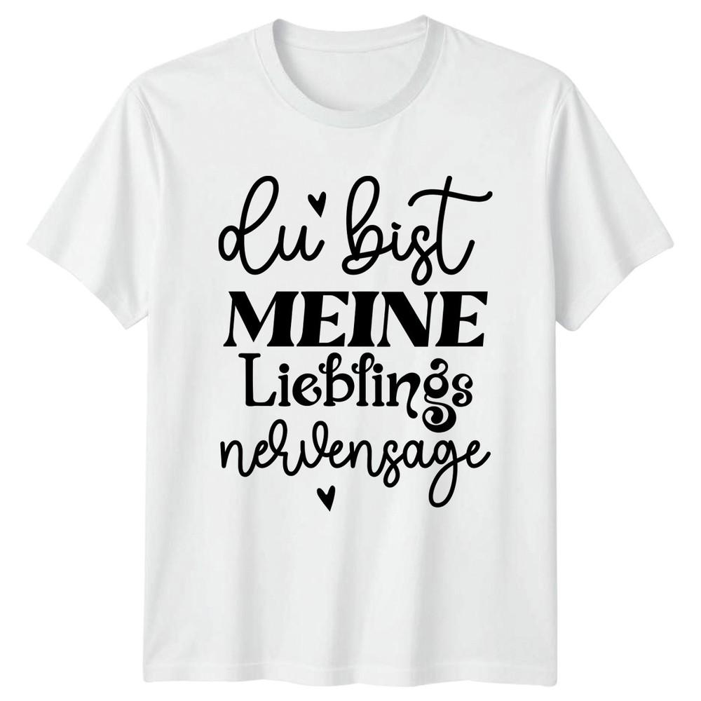 Du Bist Meine Lieblings Nervensage TShirt Humorous Couple Valentines Gift S