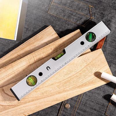 Magnetic Torpedo Level Tool 3 Vial Spirit Level Aluminum Shockproof High Visibility Bubble Leveler Durable Measuring Tool