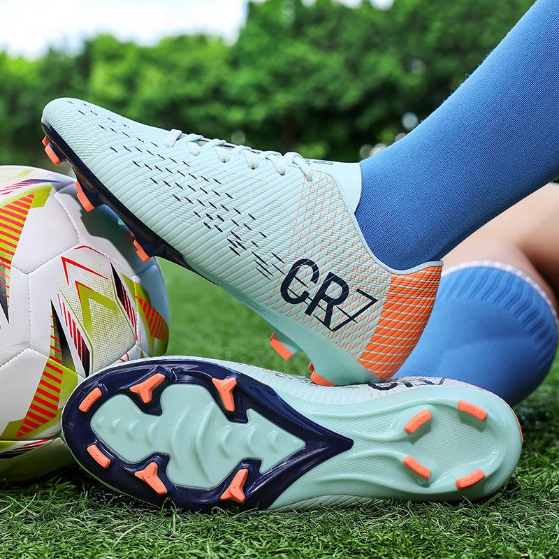 Football shoes long nails fg broken nails tf boys primary school students professional training shoes competition special adult sneakers for men