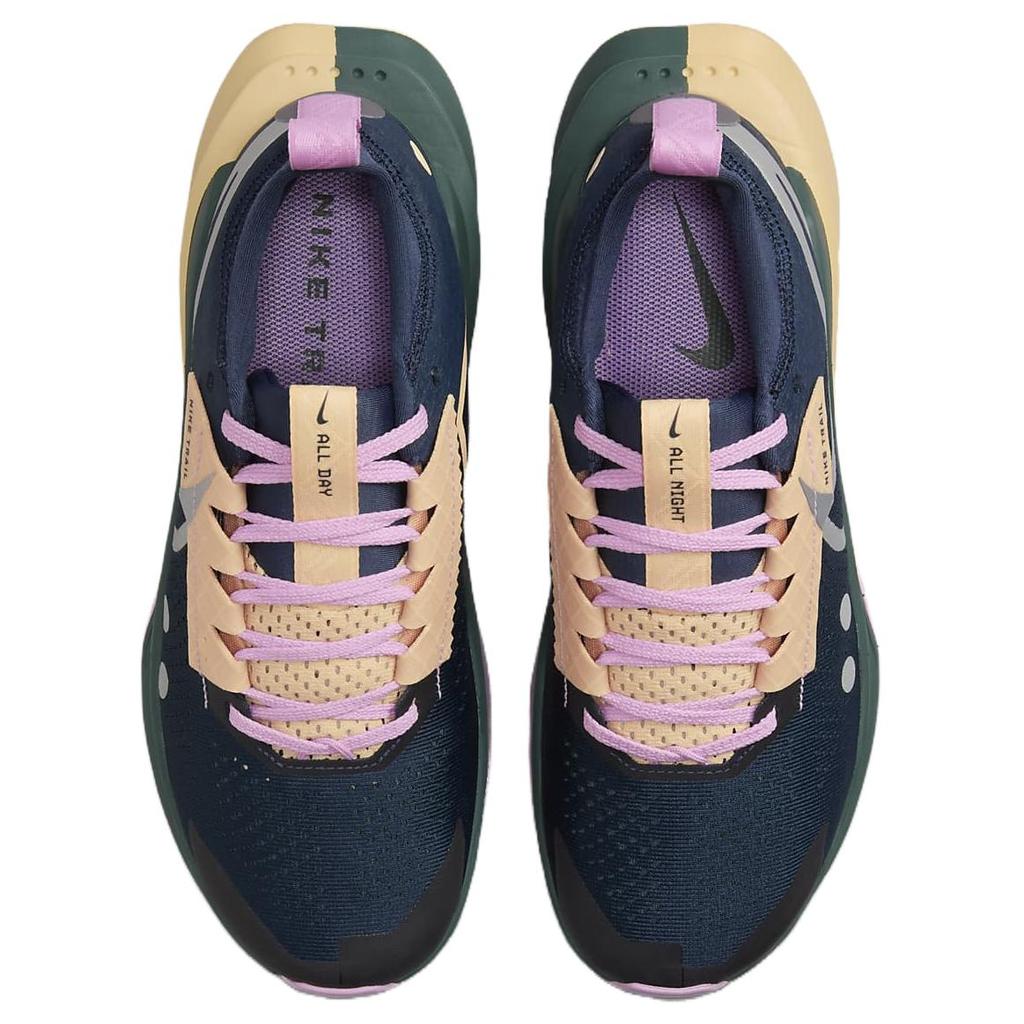 New Nike ZoomX Zegama 2 Armory Navy Celestial Gold Vintage Green Metallic Silver Women's FD5191-401