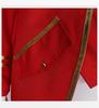 2022 Medieval Gold Trim Swallowtail Coat Halloween Costume
