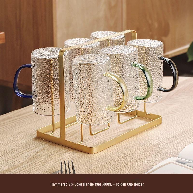 TXRMDX Heat-Resistant Glass Pitcher and Cup Set