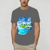 Frutiger Aero World Vaporwave Unisexs T Shirt Vintage Tee Shirt Short Sleeve Round Neck TShirts Pure Cotton 4XL 5XL 6XL Tops