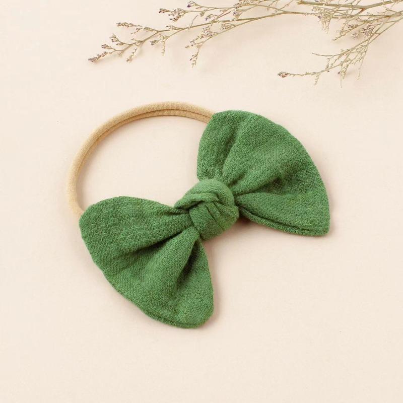 Set Cotton Baby Bows Headband Nylon Headbands Hair Bands for Children Girls Soft Hairband Toddler Newborn Hair Accessories