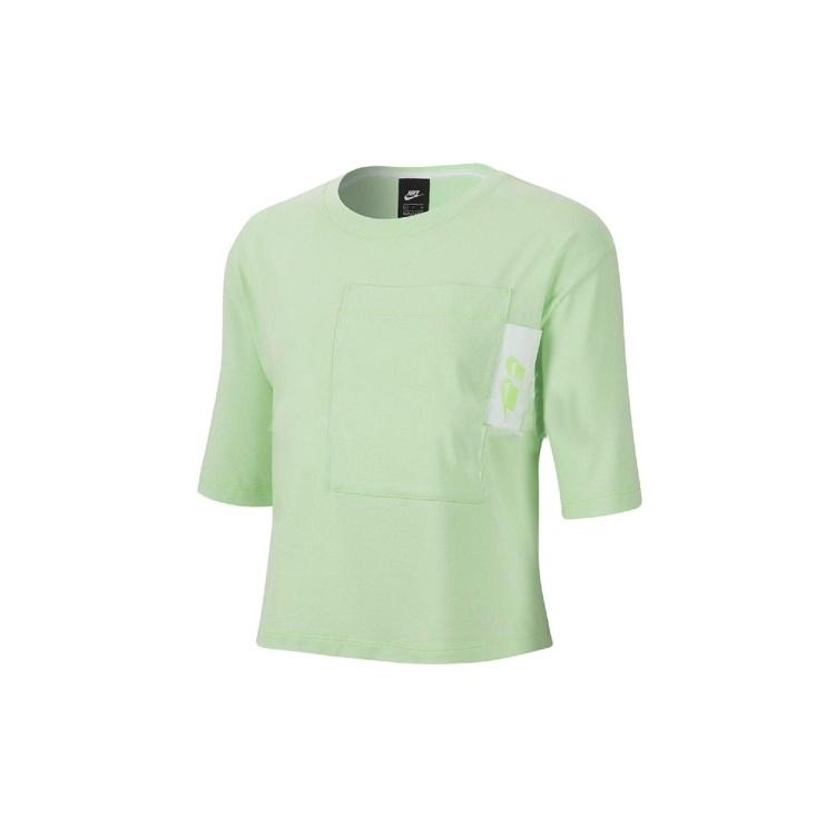 (WMNS) Nike SPORTSWEAR Short Sleeve Green Women s CT0875-376 S