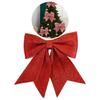 Sparkling Glitter Christmas Bowknot XmasTree Hanging Ornaments Wedding Holiday