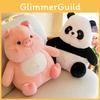 Panda Cute Cartoon Penguin Pink Pig Plush Toys Dolls Girls Kids Gifts Birthday