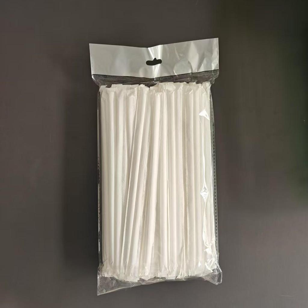 Creative Colorful Bendable Striped Soy Milk Plastic Straws