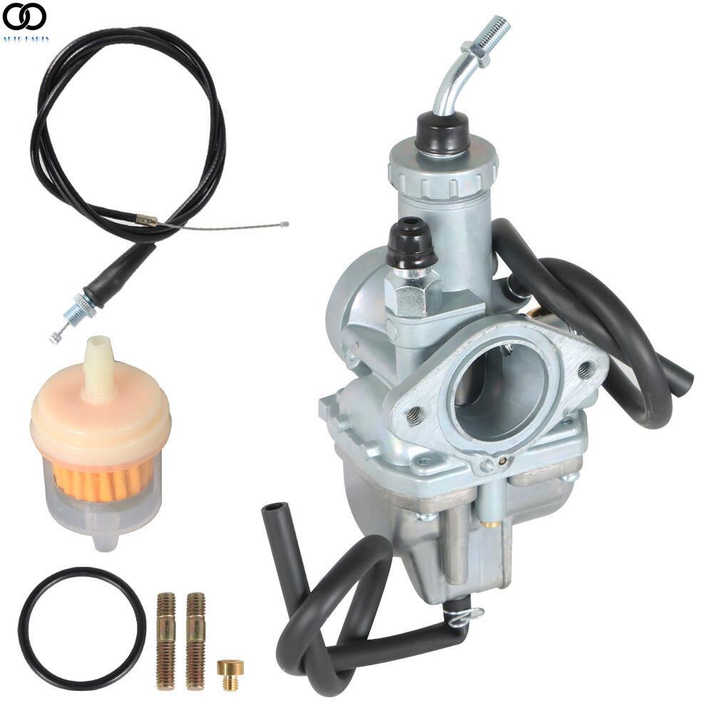 New Carburetor & Throttle Cable For Yamaha Moto 4 YFM200 1985-1987