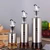 Dispensador de Garrafa de Azeite Vinagre de Aço Inoxidável 200/350/500ml Frasco de Azeite Vinagre Gadget de Cozinha